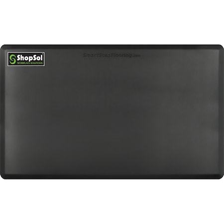 Shopsol Anti-Fatigue Supreme Mat, 5"x3", Black 1010655